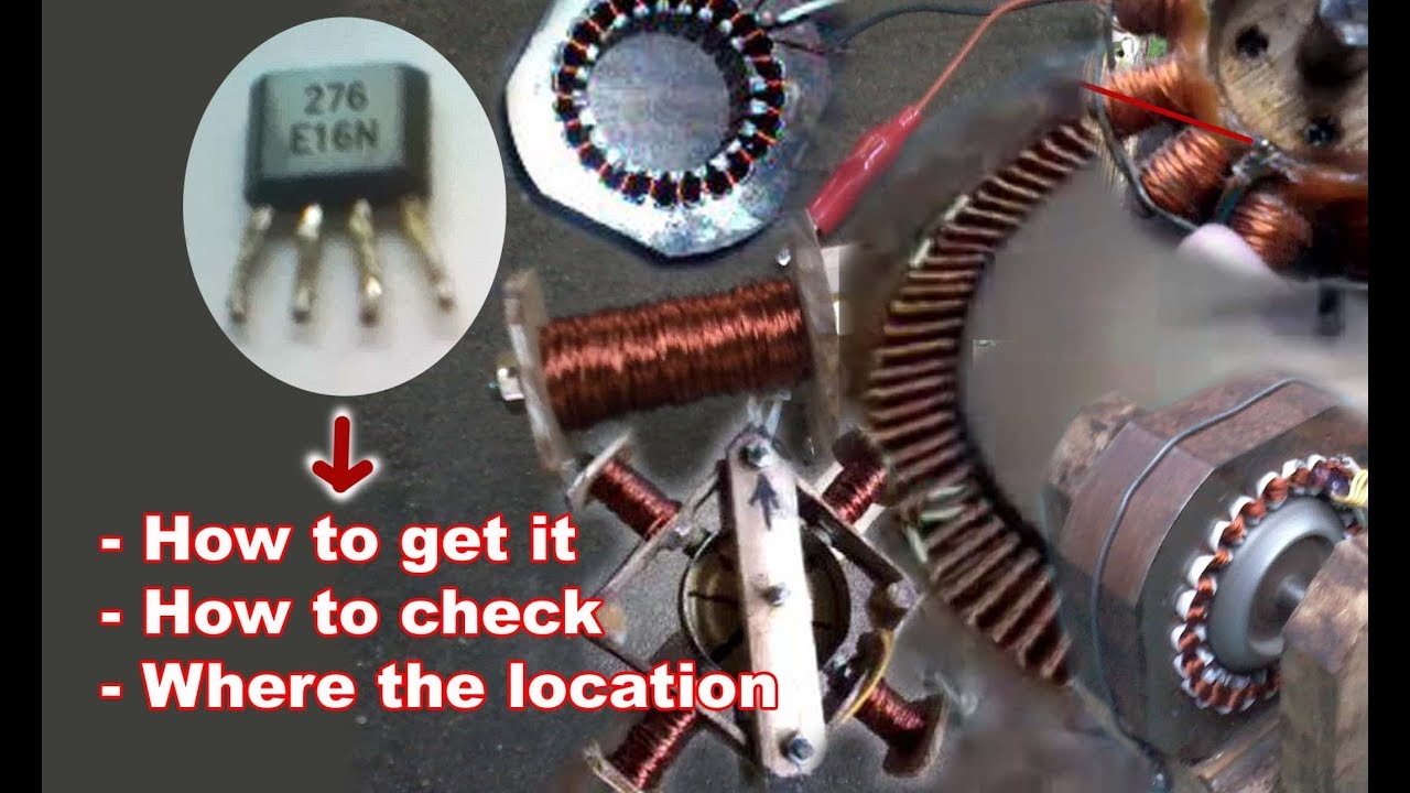 SENSORS IC For Brushless DC Motor - Cara Check, Dapatkan, Lokasi