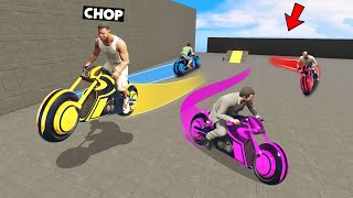 GTA 5 DEADLINE CHOP JUMPED OVER ME TO WIN THE CHALLENGE