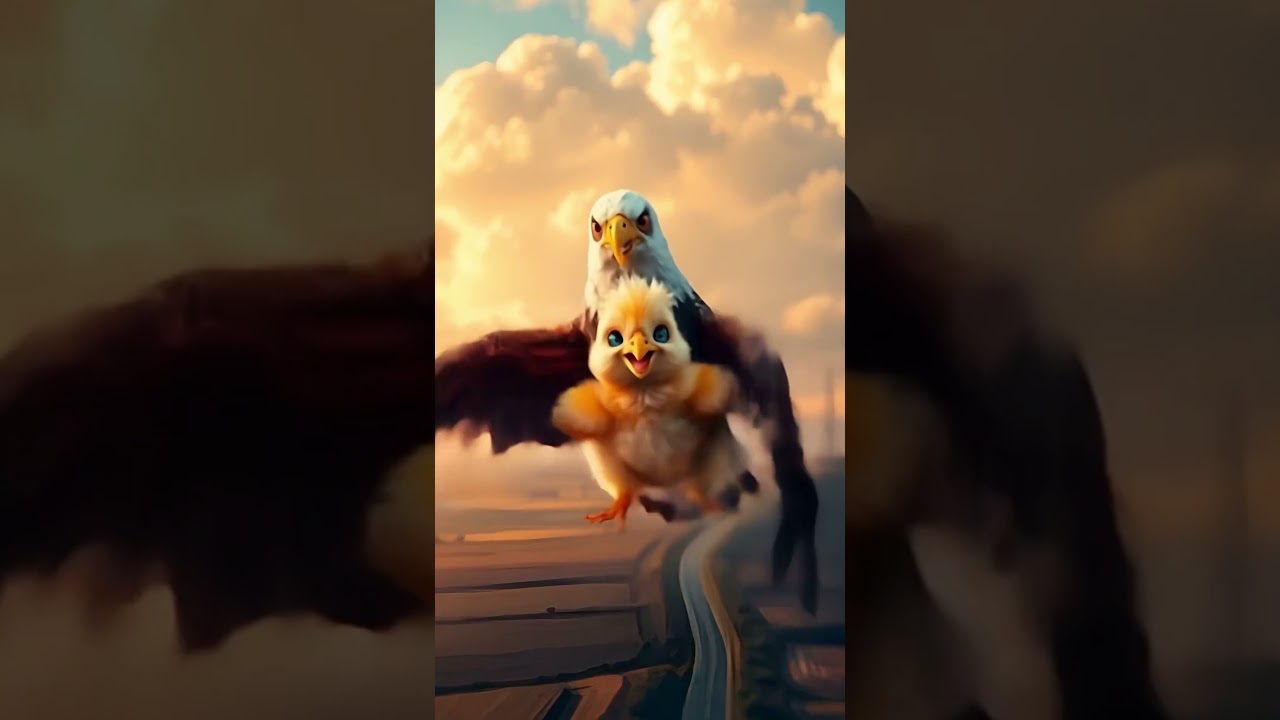 Unbelievable! Tiny Rabbit Saves Drowning Baby Chick! 