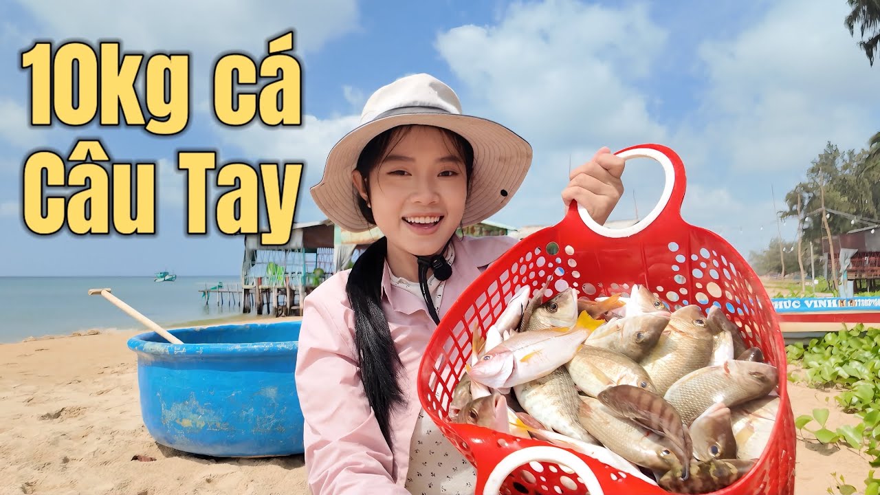Trải nghiệm câu cá cùng ngư dân đảo Phú Quốc. Sashimi cá tươi và những món ăn địa phương