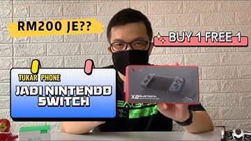 Nintendo Switch On Your Smarphone using Gamesir X2 Bluetooth Unboxing dan review