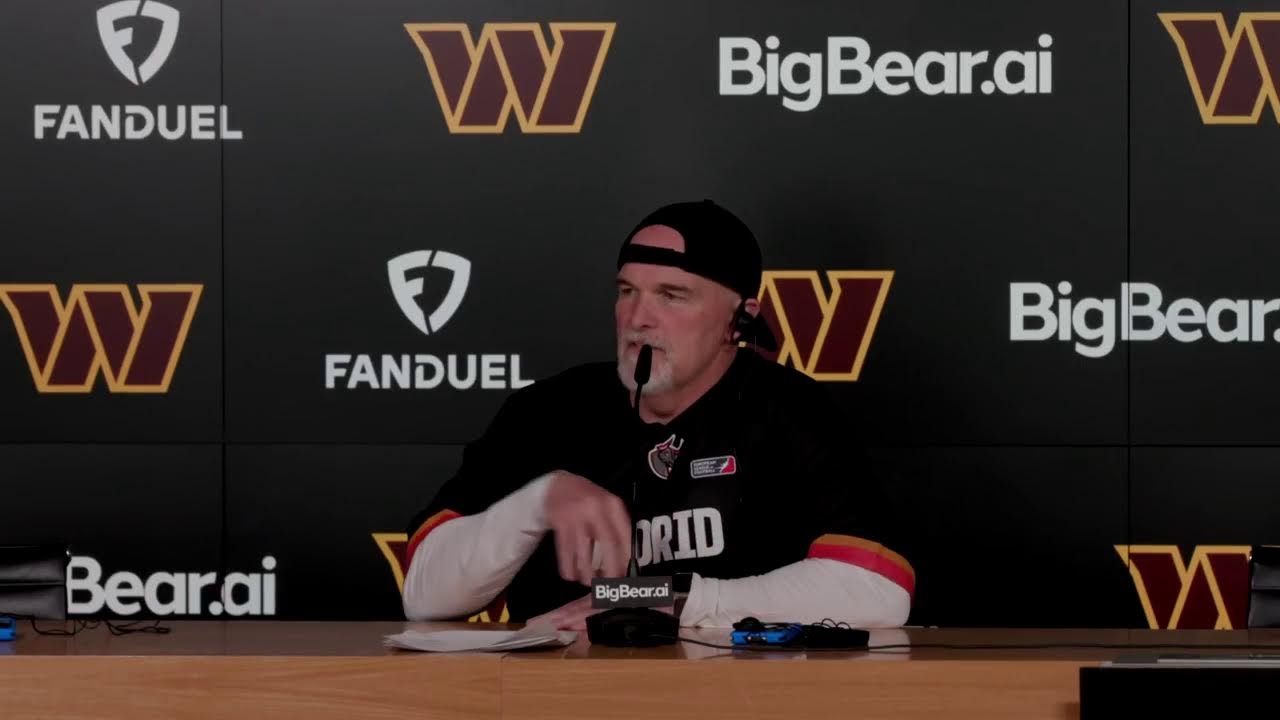 HC Dan Quinn Speaks to the Media Before Practice | Washington Commanders