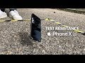 Test de resistance iPhone XS