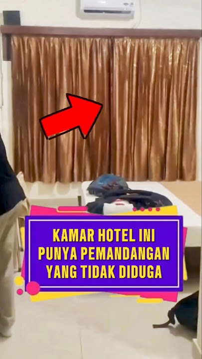 Kamar hotel ini punya pemandangan yang tidak diduga ❗ #videoviral