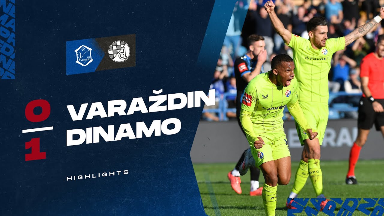 HIGHLIGHTS | NK VARAŽDIN - GNK DINAMO 0:1 | Prvijenac Cordobe za važna ...