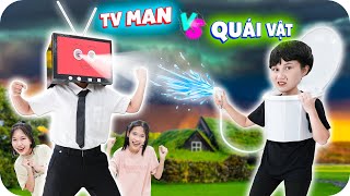 Đại Chiến Titan TV MAN Và QUÁI VẬT Ngoài Đời Thực ♥ Min Min TV Minh Khoa