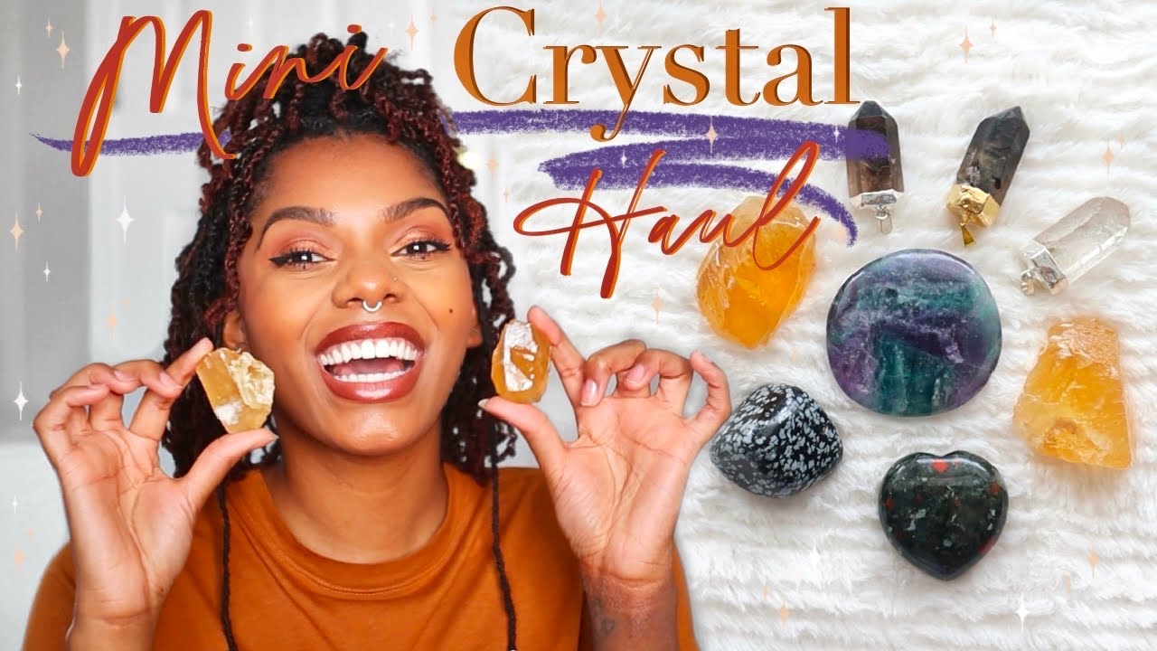 What I Got at the Crystal Show + Mini Haul || Mystic Dreamer