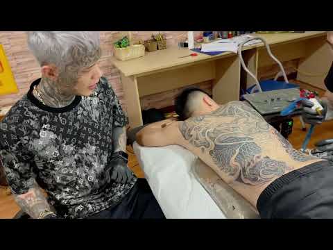 Hoàn thiện cụ rồng 800 triệu phiên bản 2 tại Chị Lụ Tattoo (Zalo 0944211238)