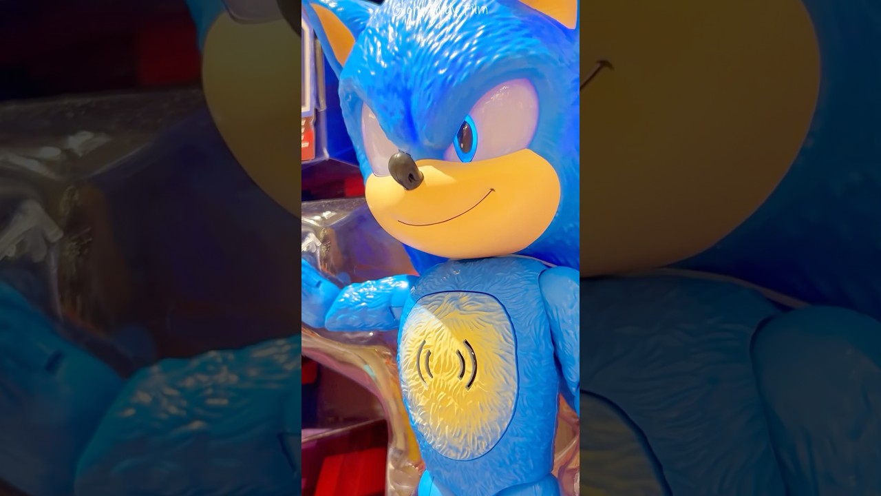 FUN Sonic 3 Movie Toy Figure with Light & Sound? 🤣 