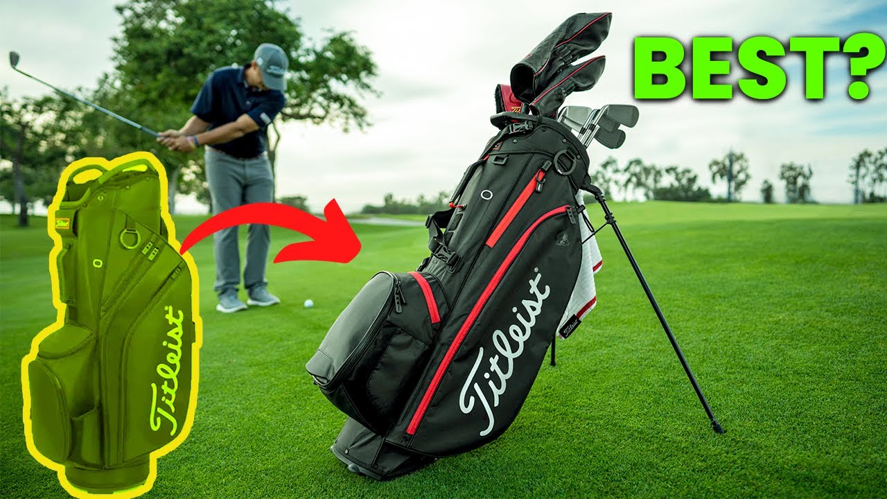 TITLEIST PLAYERS 14 STAND BAG REVIEW BEST GOLF STAND BAGS 2023 - ARE STAND BAGS WORTH IT?