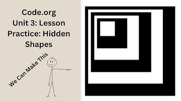 Code org CSD Unit 3 Lesson 4 Practice Missing Shapes