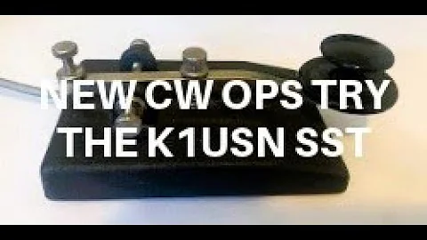 NEW CW OPS TRY THE K1USN SST FOR CONTACTS
