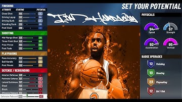 TIM HARDAWAY BUILD BROKE NBA 2K20... 57 BADGES... BEST BUILD IN 2K20