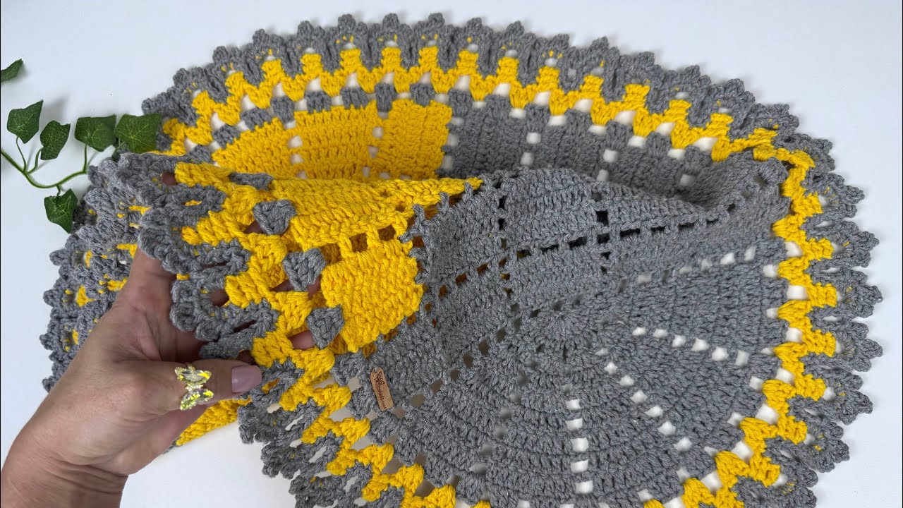 TAPETE SURPRESA passo a passo 