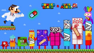 Dr. Mario's Numberblocks Rescue | Giant Numberblocks Mix Level Up Maze | Game Animation