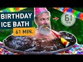 Wim Hof's 61st Birthday & 61 Minutes Ice Bath Celebration