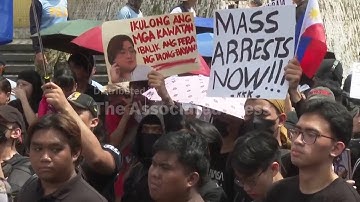 Protesters keep up pressure on Philippines government over corruption in flood control projects