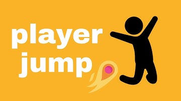 Simple player jump | Android game engine | It