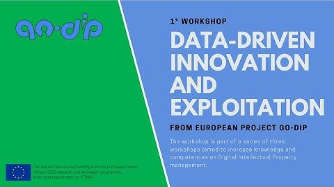 Data-Driven Innovation and Exploitation - Go-DIP EU Project