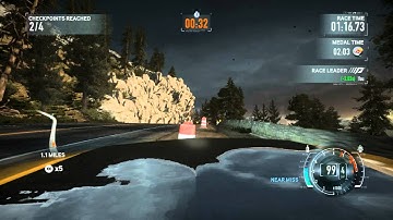 NFS The Run World Record 1:48.23 "Ford Challenge" National Park Challenge Ford Mustang Boss 302