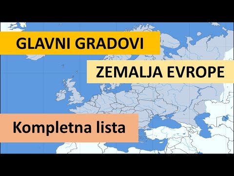 Video: Ovo Su Najzabavniji Glavni Gradovi U Cijeloj Europi