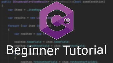 C# Beginners Tutorial | Variables...