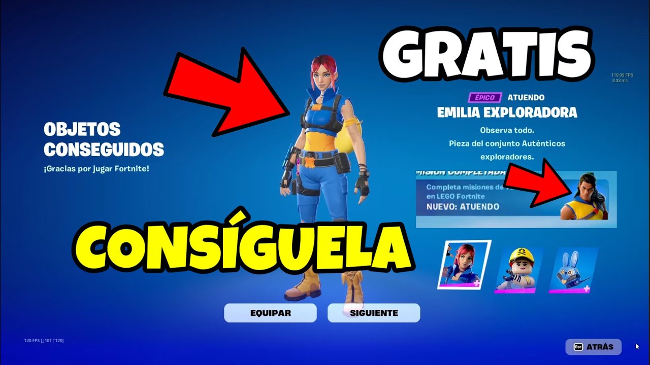 Cómo conseguir gratis la nueva skin Tai Explorador completando sus Misiones  de LEGO Fortnite - Meristation