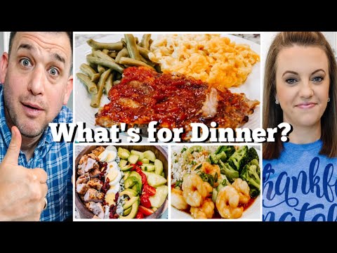 WHAT'S FOR DINNER? | EASY DINNER IDEAS | SIMPLE MEALS