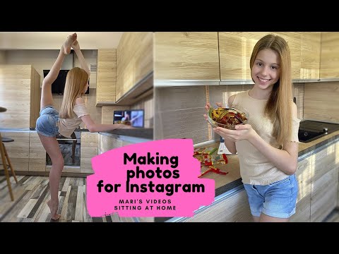 Making photos for instagram Mari Kruchkova