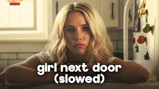 Avery Anna - girl next door (slowed) (lyrics)