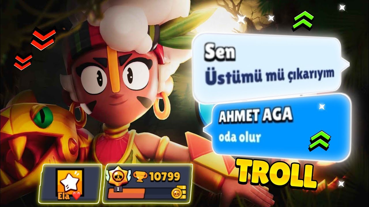 EN İYİ TROLL BRAWL STARS - KIZ KILIĞINA GİRİP TROLLEDİM 😂 BRAWL STARS 2025