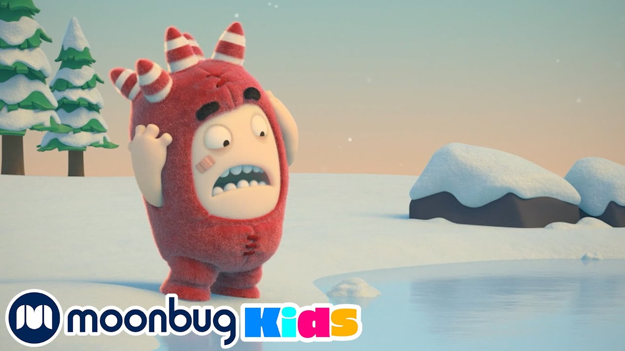 Frozen Lake ❄️ | ODDBODS | Moonbug Kids - Funny Cartoons and Animation