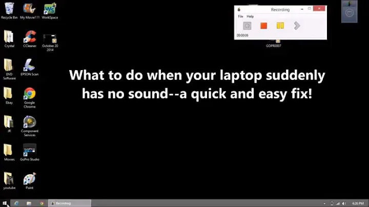 What to Do When Your Computer (Laptop) Suddenly Has No Sound Fast Fix