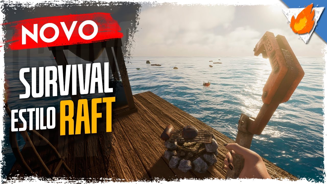Novo jogo de Sobrevivencia - Raft Survival: Sobrevivência na ilha -  Simulator - Loucura Game