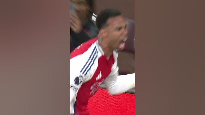GABRIEL SCORES IN ANOTHER NORTH LONDON DERBY!