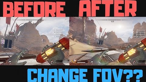How to Change FOV on Console ! Apex Legends (Comparison)