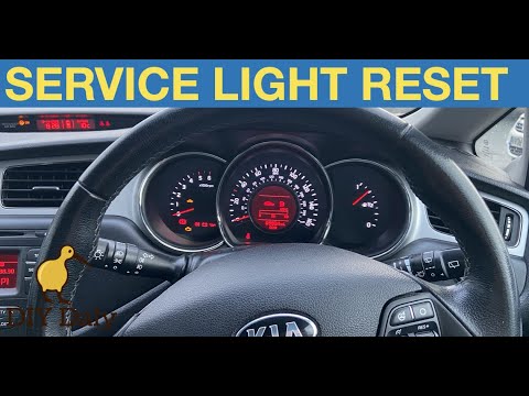 Kia Ceed Service Light Reset Procedure - Youtube