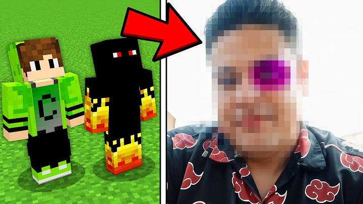 I REVEALED THE MINECRAFT YOUTUBERS FACE IN MINECRAFT