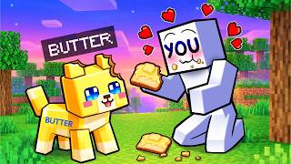 YOU turn into BUTTER in Minecraft?!