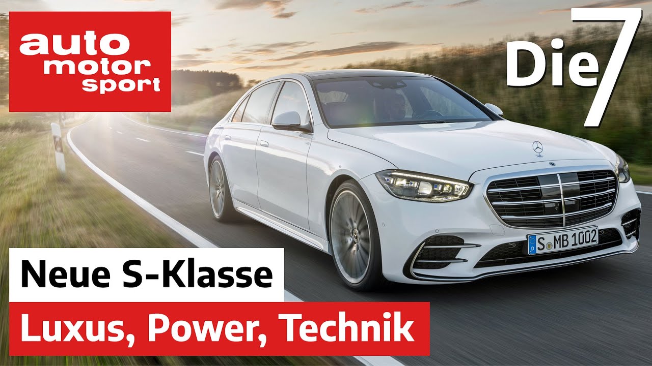 ⁣Luxus, Power, Technik - 7 Fakten zur neuen Mercedes S-Klasse | auto motor und sport