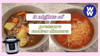 ww food watchers dinners cooker nights comfort pressure weight