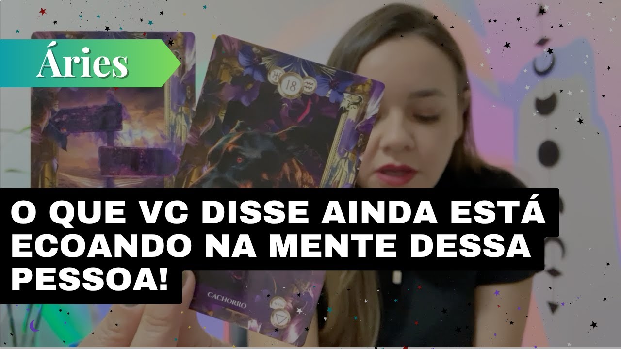 ÁRIES✨O QUE VC DISSE AINDA TA ECOANDO NA MENTE DE ALGUÉM🔥OS PINGOS NOS “IS” COMEÇAM A SE ENCAIXAR!