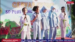 Menyanyikan Lagu Pelajar Pancasila | Mars P5 | Gebyar Ekskul SD Plus Hang Tuah 6 Jakarta Tahun 2024