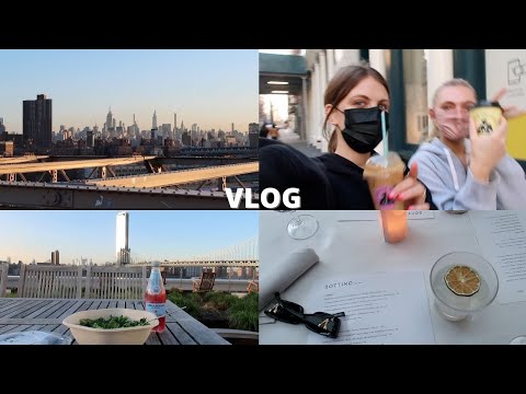 LAW SCHOOL VLOG: first wk back in NYC, new furniture 4 apartment, first time out 2 eat in a yr, etc!
