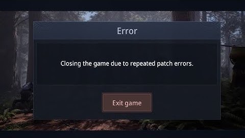 MIR4 Patch Error Fix - How To Fix MIR4 Connection or Patch Error Issue On Mobile & PC