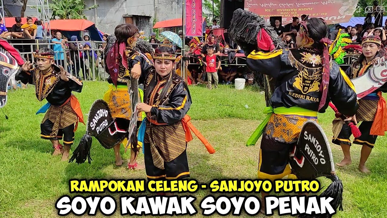 Jaranan SANJOYO PUTRO rampokan Celeng - Soyo Kawak Soyo Penak❗Live Bandar Kidul Mojoroto Kediri