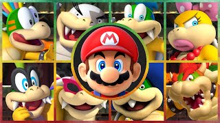 New Super Mario Bros. U Deluxe - All Castles, Towers, and Airships [Nintendo Switch]