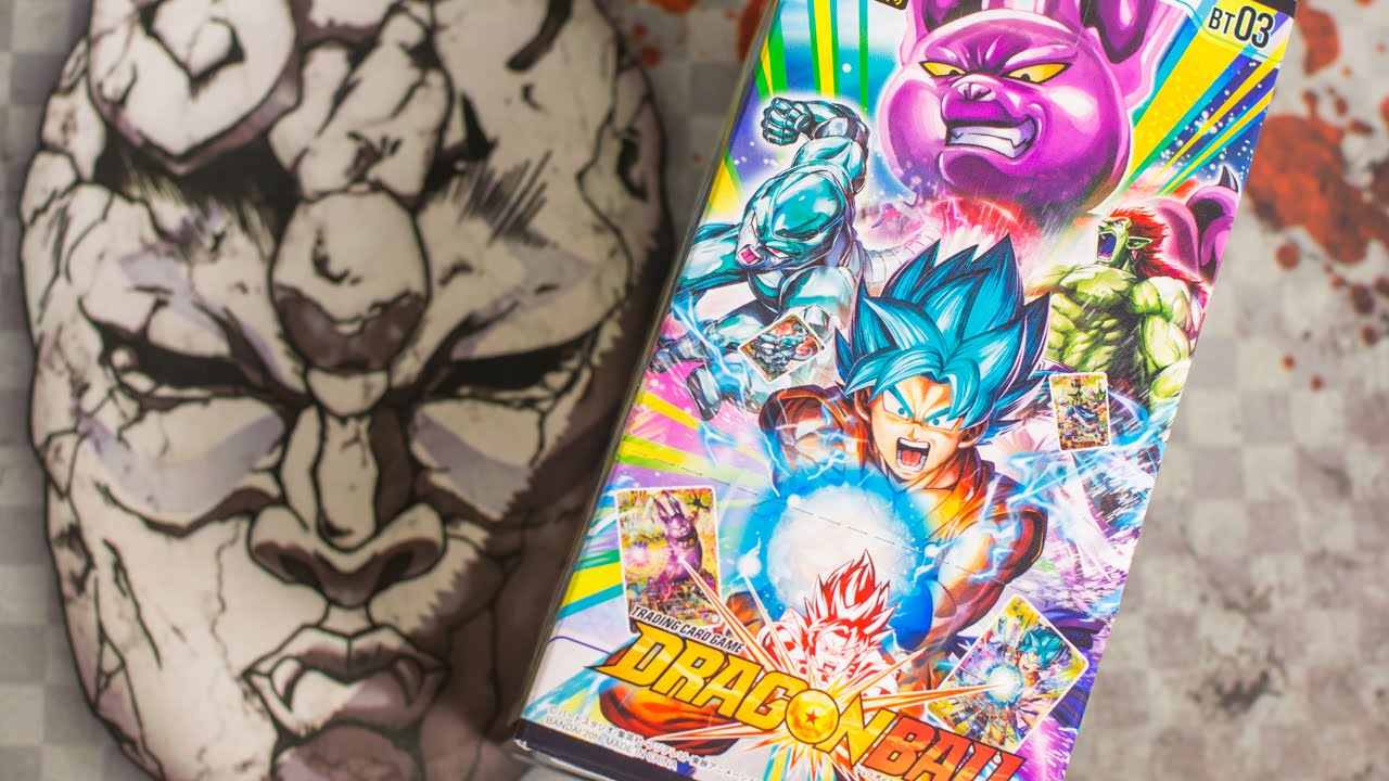 Unboxing] Dragon Ball IC Carddass Series 3 BOX Unboxing (Part 1