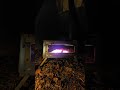 Hot tent camping in the woods, stoveon, lights out #hottent #camping @POMOLY