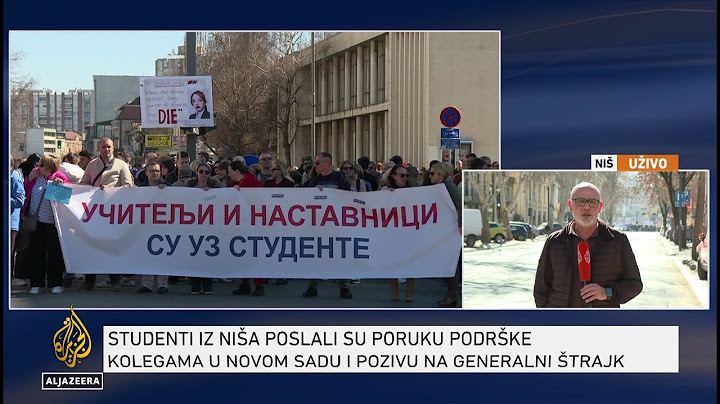 Prosvjetari iz Niša poručili da žele da vrate dostojanstvo svojoj profesiji